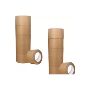 Cinta de papel Kraft personalizada, embalaje de papel Kraft activado con agua, al mejor precio, novedad - Product Image 2