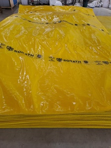 Lona de PE de varios tamaños y estilos lisos, tela de malla impermeable de 90GSM a 250GSM, disponible en varios colores - Product Image 3