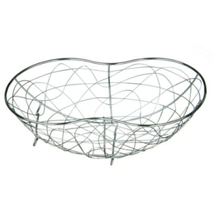 Cesta de frutas de hierro, cesta de frutas de Color negro con asa, atractiva decoración del hogar, centro de mesa, cesta de frutas decorativa - Product Image 3