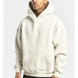 Sweats à capuche surdimensionnés pour hommes personnalisés 2025, meilleure qualité, vêtements décontractés, hautement respirants, sweats à capuche avec impression en relief - Product Image 1