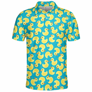 Camisa Polo Camiseta Uniforme Liso 100% Poliéster Sublimación Polos de hombre Negocios - Product Image 4