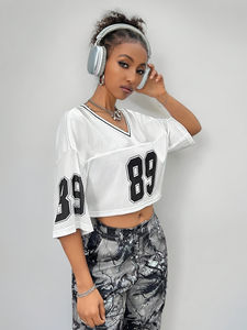 เสื้อเจอร์ซีย์อเมริกันฟุตบอลคุณภาพพรีเมียม OEM ใหม่ ปี 2025 สำหรับฝึกซ้อม แบบตาข่ายสั่งทำพิเศษ ทรงโอเวอร์ไซส์ - Product Image 4