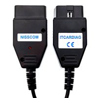 ITCARDIAG NISSCOM pour Nissan & Infiniti Outil de diagnostic automobile OBD2 Prise en charge du programme ABS Immobilisateur Clé Réinitialisation du capteur d'angle de braquage
