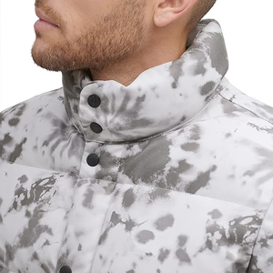 Veste à bulles légère de haute qualité pour homme avec fermeture éclair sur le devant, style streetwear tendance pour l'hiver - Product Image 5
