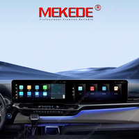 Radio para Auto Mekede MNB con Pantalla Dual de 12.3 Pulgadas, Procesador Qualcomm, Android, Electrónica para Auto, 4G, WIFI, GPS para Toyota Sienna 2023