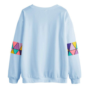 เสื้อกันหนาวลำลองระบายอากาศสำหรับผู้หญิงมีโลโก้ด้านหน้าปรับแต่งสีและโลโก้ - Product Image 1