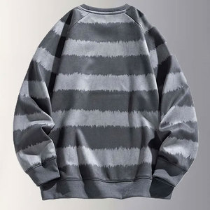 Sudadera elegante para hombre, mezcla de algodón, con diseño ajustado, ideal para entrenamiento en el gimnasio y atuendos diarios. - Product Image 2