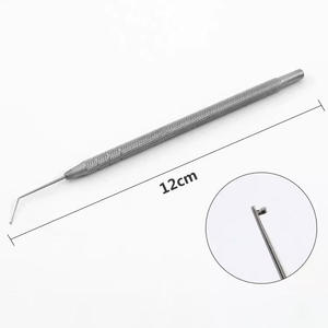 Ganchos de manipulación de ojos manuales de acero inoxidable de grado médico de calidad superior instrumento quirúrgico certificado CE reutilizable para - Product Image 1