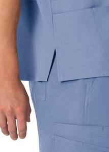 Scrubs d'été pour hôpitaux best-seller Ensemble de gommage pour infirmière imprimé logo personnalisé Combinaison chirurgicale anti-rides pour les mains - Product Image 6