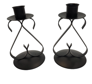 Nuevo soporte de vela de candelita de Metal personalizado más vendido forma de anillo soporte de decoración del hogar candelabro Vintage - Product Image 5