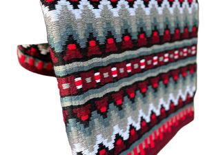 Almohadillas de sillín Western Show con forma contorneada de lana inspiradas en Navajo, tejidas a mano con excelentes características - Product Image 3