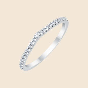 Bague Misty Dew avec diamant rond cultivé en laboratoire F-VS 0,2 carat en or massif 14 carats pour mariage, fiançailles et occasions spéciales - Product Image 3