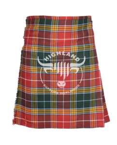 Premium Men's 8Yard Tartan Kilt Acrylic Wool Tartan Tuba Style Accesorios para instrumentos musicales ajustables - Product Image 1