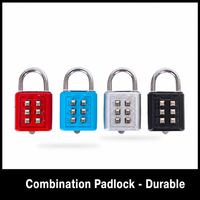 Cadenas numérique simple à combinaison, fabriqué au Zhejiang, en métal portable, universel pour tiroirs, sacs à dos et valises