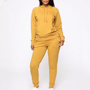 Ropa Deportiva Personalizable Marca Privada Chándal Casual Mujer Alta Calidad Poliéster Algodón Impresión Personalizada Jogging Chándal - Product Image 1