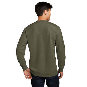 Personalizado serigrafiado de punto 80% Algodón 20% poliéster manga larga polar sudaderas básicas mezcladas sudaderas - Product Image 5