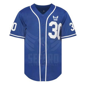 เสื้อเบสบอลทีมสต็อก วัสดุทนทาน สวมใส่สบาย - Product Image 2