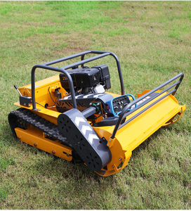 New and Used Heavy Duty Remote Control Flail Mower with Crawler Tracks <b>Hydraulic</b> Drive and PTO Free Mulching System - Product Image 3