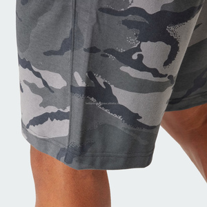Shorts de sport camouflage pour hommes de qualité supérieure en gros, 100 % coton, pour fitness, course et gym, anti-plis, séchage rapide, respirants - Product Image 3