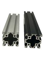 Fabrication de profilés carrés en aluminium extrudé série V T-Solt 6000 20 30 4040 anodisés avec services de pliage et de CNC