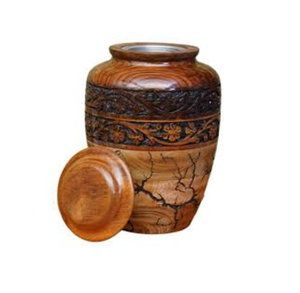 โกศเผาศพทำจากไม้โกศตกแต่งงานศพสำหรับชายและหญิง - Product Image 1