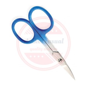 Venta al por mayor de alta calidad pedicura manicura cutícula uñas tijeras de acero inoxidable cutícula tijeras de uñas - Product Image 6