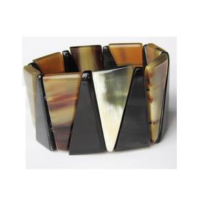 Brazalete hecho a mano antiguo de cuerno de búfalo de calidad de exportación para mujer, joyería de moda ecológica de la India por Almost Craft - Product Image 6