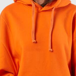 custom heavy GSM Women's Hoodies & Sweatshirts oversized drop shoulder <b>orange</b> <b>hoodie</b> printed logo embroidery solid casual winter - Product Image 4