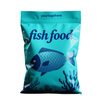 Sacs d'emballage personnalisés en PE pour aliments pour animaux de compagnie, sachets sous vide de qualité alimentaire pour fruits de mer congelés, OEM ODM