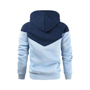 Conjunto Deportivo de 2 Piezas para Hombre con Logotipo Personalizado Bordado, Pantalones Deportivos y Sudadera con Capucha de Algodón Liso, Transpirable y de Secado Rápido - Product Image 2