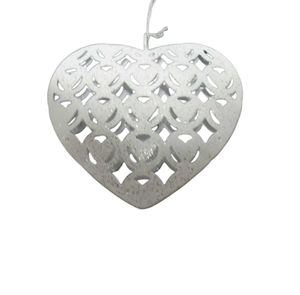 Fantaisie Design Métal Fer Suspendu Étoile Argent W/Gliter Tenture Murale Étoile Pour La Décoration De Noël À La Main en vrac - Product Image 5