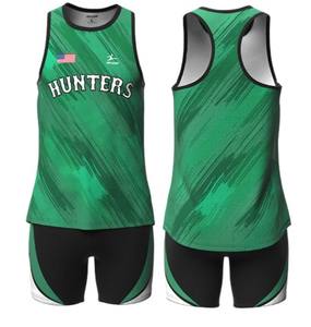 Nouveau professionnel course à pied formation piste uniforme printemps survêtement col rond contraste couleur Jogging gymnastique athlétisme uniforme - Product Image 6