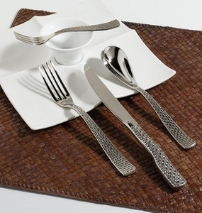 Lot de 5 couverts argenterie en acier inoxydable avec design de la meilleure qualité, parfait pour mariage et dîner élégant - Product Image 6