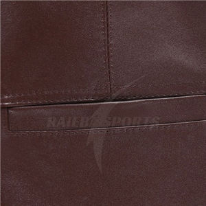 เสื้อกั๊กแฟชั่นหนังแท้สำหรับผู้ชายสำหรับผู้ใหญ่เสื้อกั๊กลำลองระบายอากาศได้ดี - Product Image 4