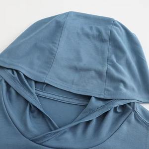 Hombres de alta calidad UPF50 + poliéster de bambú Color personalizado al aire libre bloqueador solar UV manga larga Sudadera con capucha rendimiento pesca camisa - Product Image 5