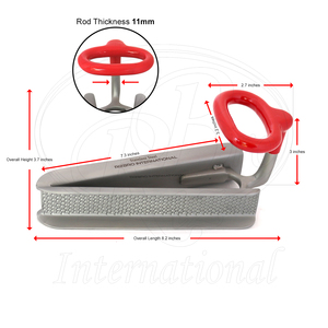 Bayers แหวนลิ่มปากสเตนเลสสตีลแบบนำกลับมาใช้ใหม่ได้เครื่องมือทางทันตกรรม - Product Image 4