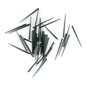 Goupille de positionnement de précision sur mesure en acier inoxydable, finition oxyde noir, conique - Product Image 1