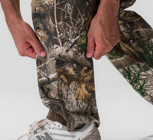 Dizzah haute qualité poids lourd unisexe Realtree pantalon hommes Camo droit personnalisé partout impression Cargo pantalon hommes Camouflage - Product Image 4
