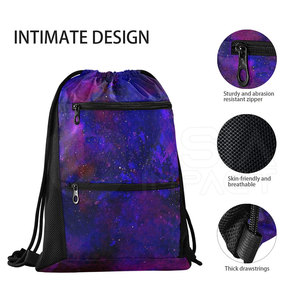 Drawstring <b>Backpack</b> <b>Lightweight</b> Design Spacious Storage Easy Carry for Gym Travel and Daily Use - Product Image 5