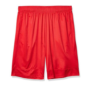 Short de basket-ball pour hommes avec logo personnalisé short en maille de polyester respirant de grande taille, style uni et décontracté avec impression d'animaux, short en maille d'été - Product Image 1