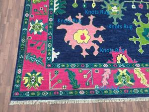 Juego de alfombras Oushak Vintage de 10x8 de alta venta, alfombra de algodón anudada a mano para sala de estar y uso de ejercicio - Product Image 4