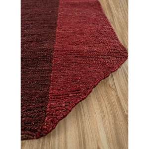 Alfombras de Yute y Cáñamo Tejidas Planas Rojas y Naranjas Daaira PKJT-41 para Uso Doméstico - Product Image 4