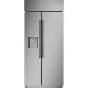 Refrigerador Inteligente Integrado de Dos Puertas de Acero Inoxidable ZISS360DNSS de 36 Pulgadas y 20.2 Pies Cúbicos, Modelo 2026 Capacidad de energía eléctrica - Product Image 1