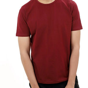 เสื้อยืดแฟชั่นสำหรับผู้ชายขายดีเสื้อถักเข้ารูปผ้าฝ้าย100% 220กรัมทำจากปากีสถานออนไลน์ - Product Image 1