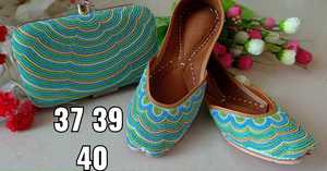 Ensemble combiné Jutti avec pochette indienne lourde Jutti pour femme, pochette élégante - Product Image 5