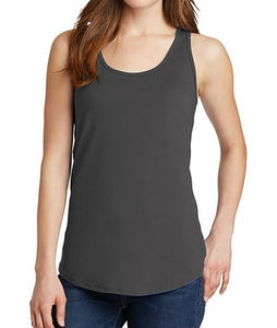 Débardeur côtelé personnalisable pour femme, 100 % coton, respirant, décontracté, séchage rapide, tricoté, avec dentelle, pour le sport, durable - Product Image 2