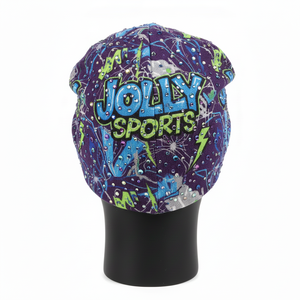 Bonnet en tricot confortable de haute qualité 250 GSM, motif artistique multicolore audacieux, logo personnalisé imprimé sur un seul panneau, jacquard - Product Image 5