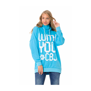 Sweat-shirt à col rond pour femmes de style personnalisé Imprimé décontracté à la mode avec logo Haut à col rond de Turkiye - Product Image 5