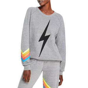 Diseño personalizado mujer Jersey manga larga sublimación sudadera precio al por mayor para la venta - Product Image 1