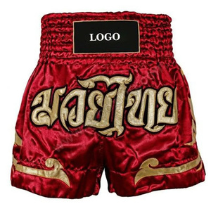 Pantalones Cortos de Boxeo MMA Muay Thai MESS SPORTS al por Mayor para Hombre - Verano 2024 Transpirables 100% Poliéster con Estampado Digital Personalizado - Product Image 5